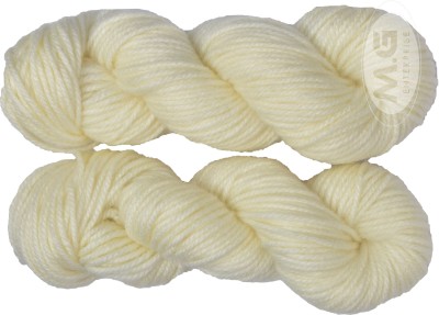 M.G Enterprise Knitting Yarn Thick Chunky Wool, Varsha Cream 400 gm Best Used with Knitting Needles, Crochet Needles Wool Yarn for Knitting. By Oswal J KG