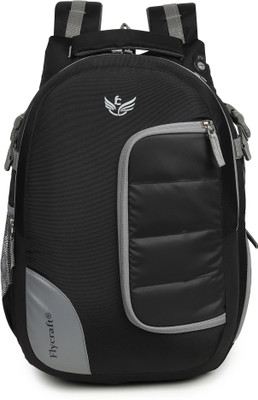 Flycraft simna.1379 black stylish 40 L spacy laptop backpack 40 L Backpack(Black)