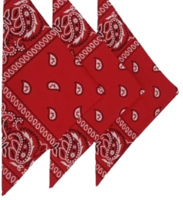 Bismaadh Boys, Girls, Boys & Girls, Men, Women, Men & Women Printed Bandana(Pack of 3)