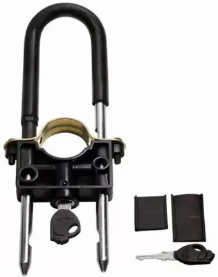 WHEETOYKART Premium & Strong Wheel Lock For Hero Splendor Pro Classic Wheel Lock(Black)