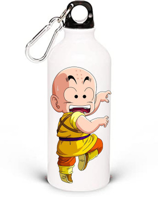 AP creation KRILLIN DBZ 750 ml Flask(Pack of 1, White, Aluminium)