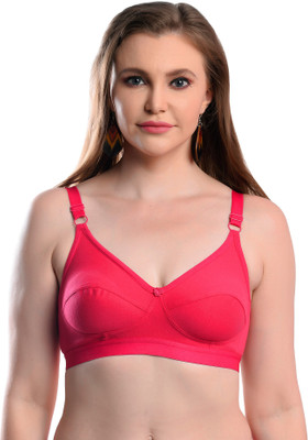 AARAA Beauty CCup100 Women T-Shirt Non Padded Bra(Pink)
