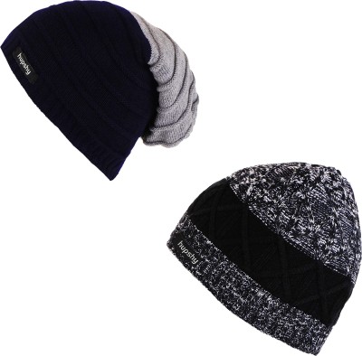 HUPSHY Beanie Cap(Pack of 2)