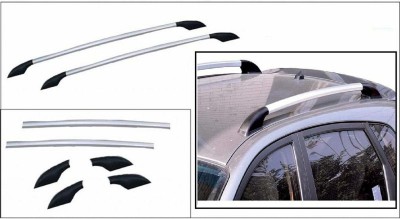 Shopone Drill free Roof Rails UNIVERSAL CAR ROOF RAIL SILVER Car Beading Roll For Hood, Bumper(5 m)