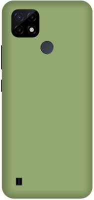 itrusto Back Cover for realme C21 , realme C21 Plain Green BACK COVER(Multicolor, Hard Case, Pack of: 1)