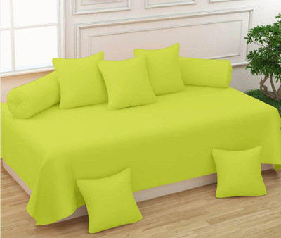 Gopal Ji Creations Cotton Plain Diwan Set(Green)
