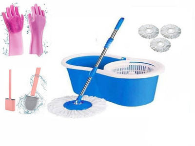 AREEN 4 refill combo Mop Set