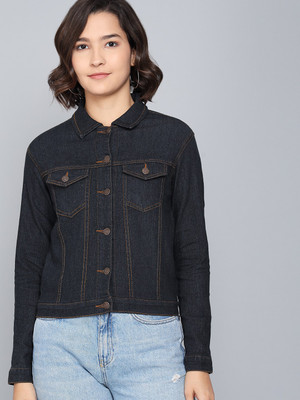 KOTTY Full Sleeve Solid Women Jacket