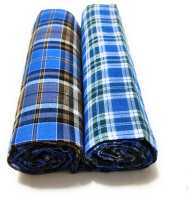 shershaan Checkered Multicolor Lungi