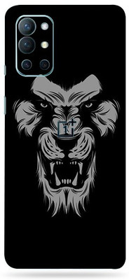 Jeeva Creation Oneplus 9R 5G Mobile Skin(Ultra Super Black Lion Skin With High Matte Finish.)
