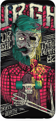BugguSkin Vivo Y12S Mobile Skin(Ultra Super Death Illustration Skin With High Matte Finish.)