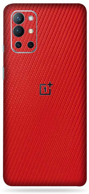 AsSkin OnePlus 9R 5G, one plus 9r 5g Mobile Skin(Ultra Super Red Carbon Fiber Skin With High Matte Finish.,Skin)