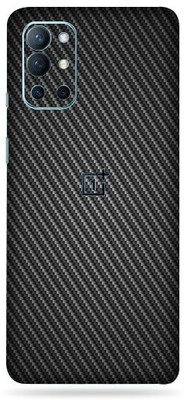 Jeeva Creation Oneplus 9R 5G Mobile Skin(Ultra Super Black Carbon Fiber Skin With High Matte Finish.)