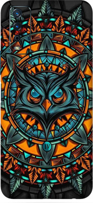 TJ CREATION Vivo Y12S Mobile Skin(Ultra Super Mighty owl Skin With High Matte finish.)