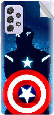 Snooky Samsung Galaxy A72 Mobile Skin(Blue)