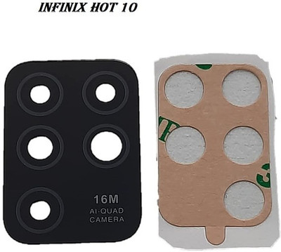 WowMax High Quality Original Replecment Spare Part Repair Back Camera Glass Lens for Infinix Hot 10 ‎Infinix Hot 10 Camera Lens Glass