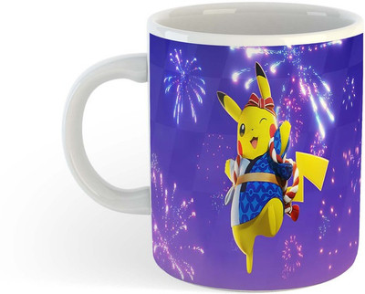 ADN21 All Day New Printed Pokemon Unite Ceramic Coffee 13 Ceramic Coffee Mug(330 ml)