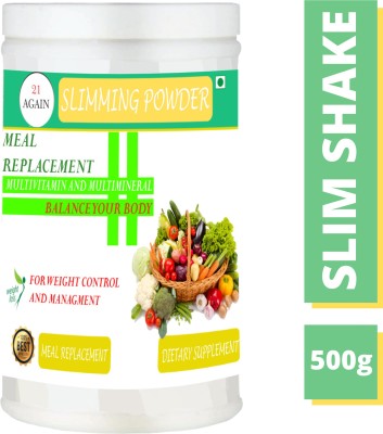 21 again Slim Shake Meal Replacement Shakes For Weight Loss | Slim Fast Replacement Shake(500 g)