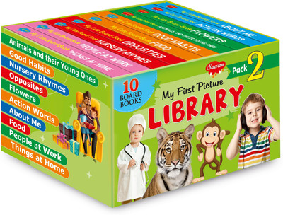 My First Picture Library Pack 2(Board book, Sawan)