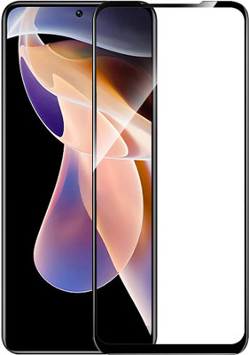 HUPSHY Edge To Edge Tempered Glass for Redmi Note 11 Pro(Pack of 1)