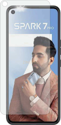 ZINGTEL Impossible Screen Guard for TECNO SPARK7 PRO(Pack of 1)