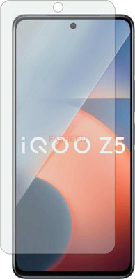 Fasheen Tempered Glass Guard for VIVO IQOO Z5 5G (Shatterproof Flexible)(Pack of 1)