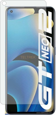 TELTREK Tempered Glass Guard for REALME GT NEO 2 RMX3370 (Shatterproof Flexible)(Pack of 1)