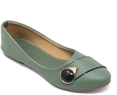 Padvesh Bellies For Women(Olive , 8)