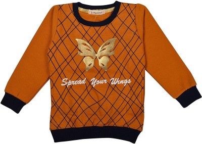 Sweetums Full Sleeve Printed Baby Girls Sweatshirt