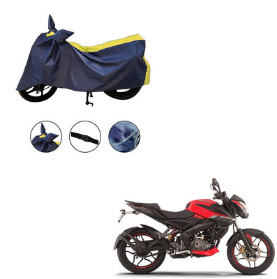 Home Ark Two Wheeler Cover for Bajaj(Pulsar NS 160, Yellow)