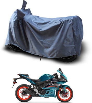 PAGORA Waterproof Two Wheeler Cover for Yamaha(YZF-R1, Grey)