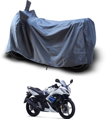 GOSHIV-car and bike accessories Waterproof Two Wheeler Cover for Yamaha(YZF R15 S, Grey)