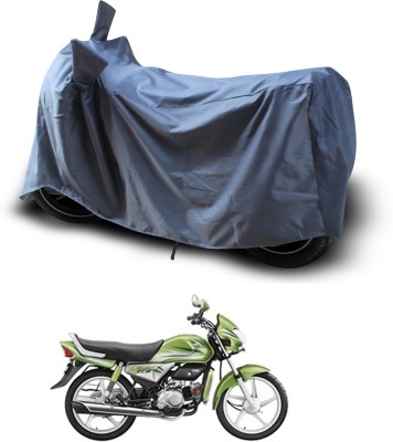 PAGORA Waterproof Two Wheeler Cover for Hero(HF Deluxe Eco, Grey)