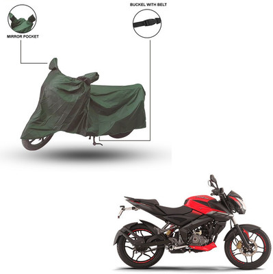 Trader's Stop Two Wheeler Cover for Bajaj(Pulsar NS 160, Green)