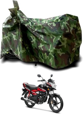 PAGORA Two Wheeler Cover for Honda(CB Shine, Green)