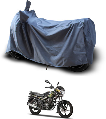 PAGORA Waterproof Two Wheeler Cover for Bajaj(Discover 100 DTS-i, Grey)