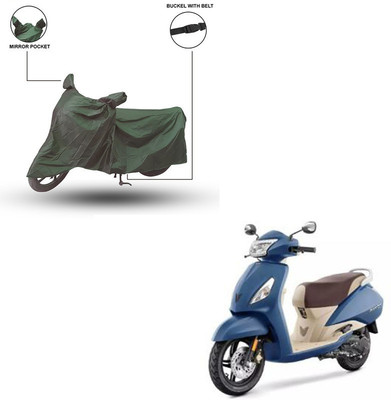 Home Ark Two Wheeler Cover for TVS(Green)