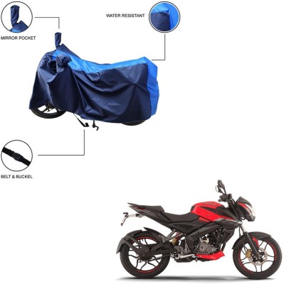 Trader's Stop Two Wheeler Cover for Bajaj(Pulsar NS 160, Blue)