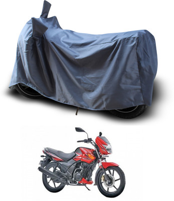 PAGORA Waterproof Two Wheeler Cover for TVS(Flame DS 125, Grey)