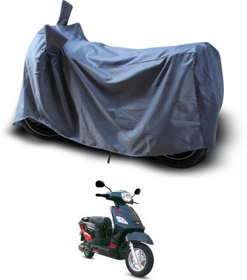 PAGORA Waterproof Two Wheeler Cover for Hero(Electric NYX e5, Grey)