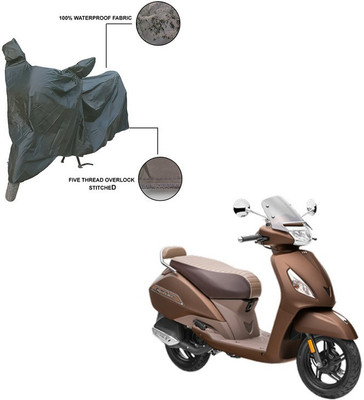 Home Ark Two Wheeler Cover for TVS(Jupiter classic, Green)