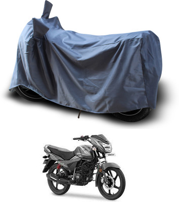 PAGORA Waterproof Two Wheeler Cover for TVS(Victor GLX, Grey)