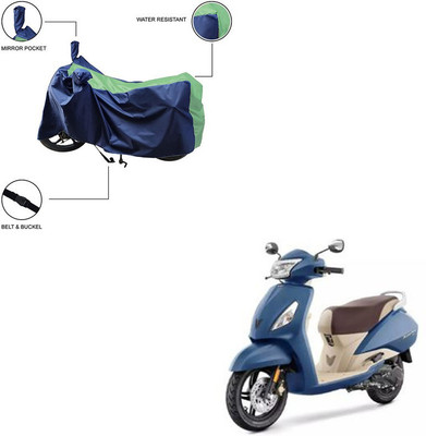 Home Ark Two Wheeler Cover for TVS(Green)