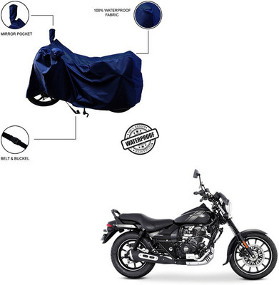Pop Shade Waterproof Two Wheeler Cover for Bajaj(Avenger Street 160, Blue)