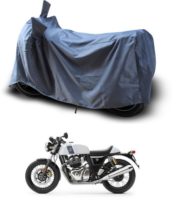 PAGORA Waterproof Two Wheeler Cover for Royal Enfield(Continental GT, Grey)