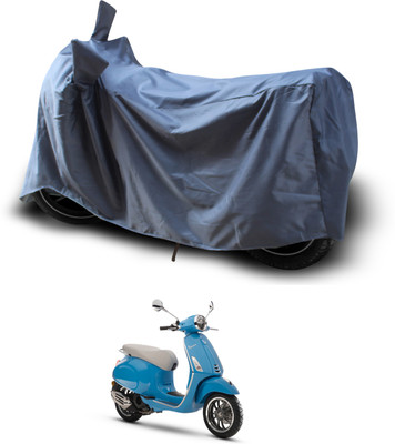 PAGORA Waterproof Two Wheeler Cover for Vespa(Elegante 150, Grey)