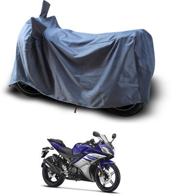 PAGORA Waterproof Two Wheeler Cover for Yamaha(YZF R15 Ver 2.0, Grey)