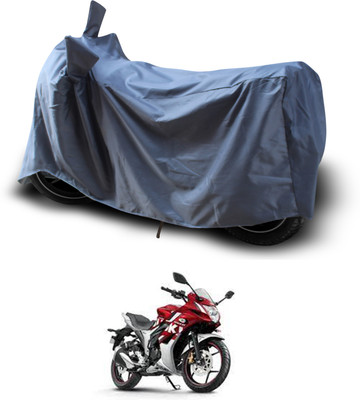 PAGORA Waterproof Two Wheeler Cover for Suzuki(Gixxer SF, Grey)