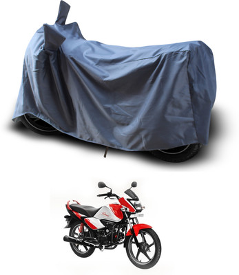 PAGORA Waterproof Two Wheeler Cover for Hero(Splendor I Smart, Grey)