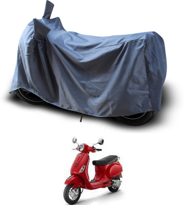 PAGORA Waterproof Two Wheeler Cover for Piaggio(Vespa LX, Grey)